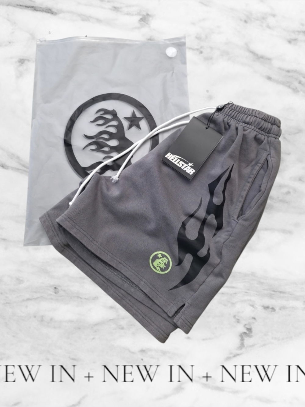Hellstar Flame Shorts
Grey S & M